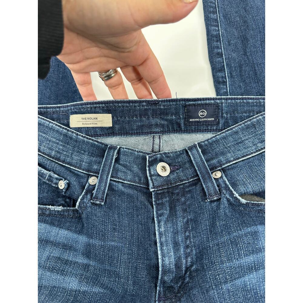 AG Adriano Goldschmied The Nolan Relax Slim Jeans 26R - Picture 7 of 8